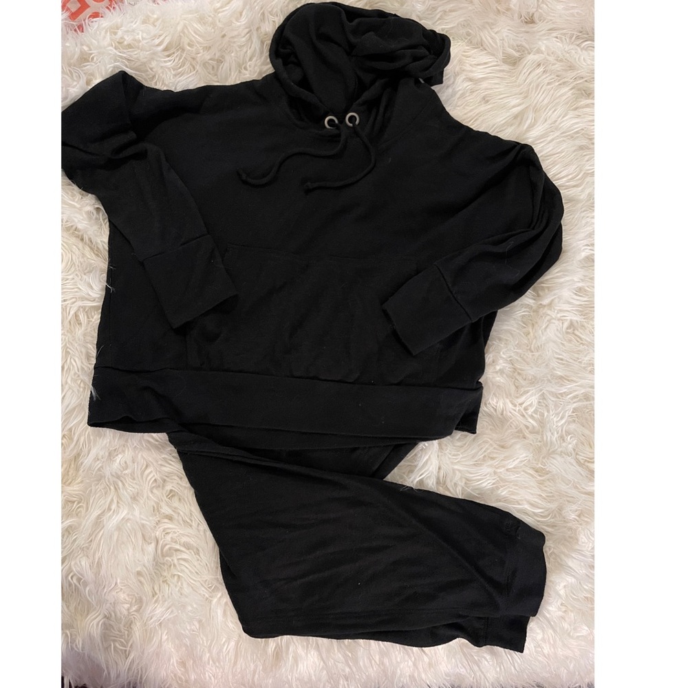 Black Jogger Set